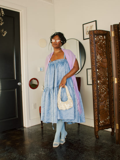 The Omi Dress in Plum