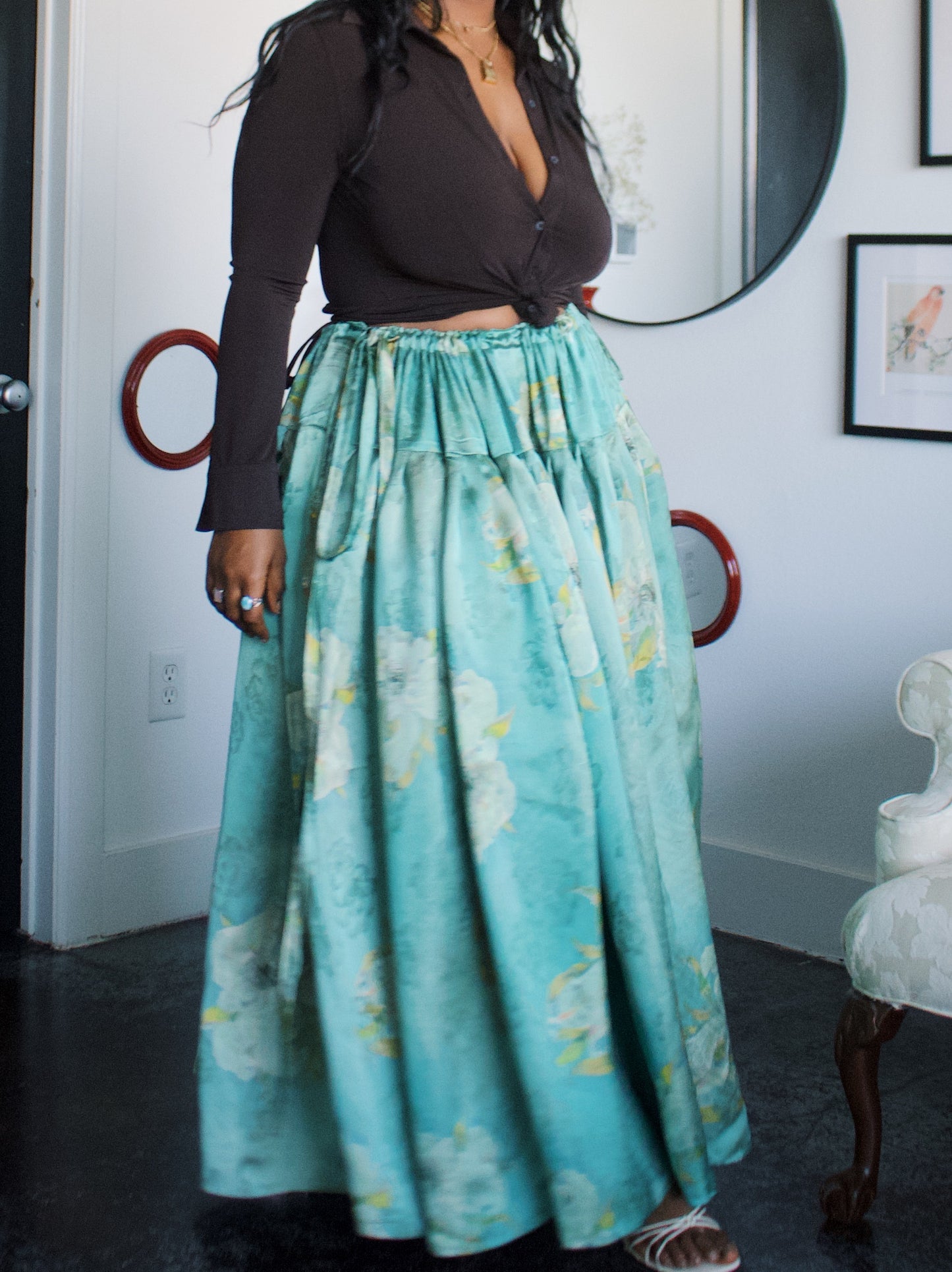 The Mea Skirt | Blue Lilly