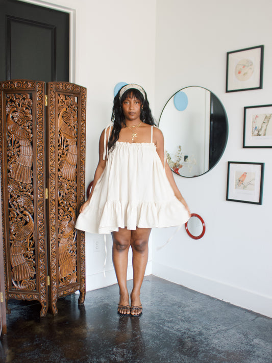 The Komi Dress in Linen