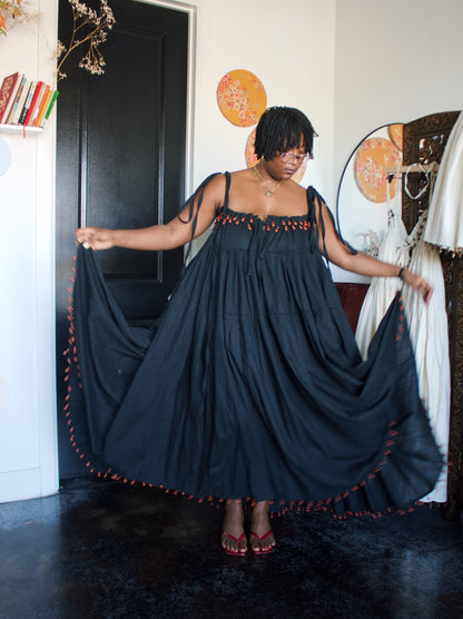 The Iris Dress | Beaded