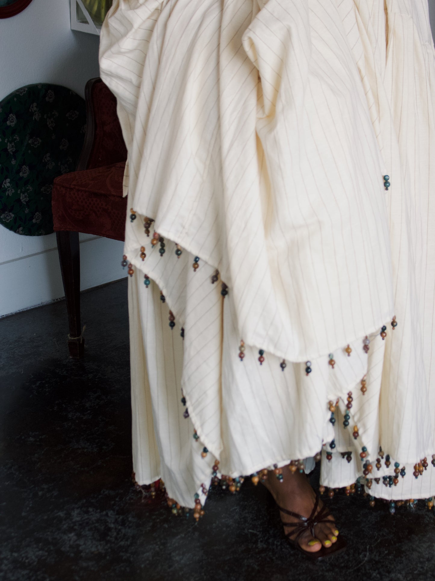 The Iris Dress | Beaded