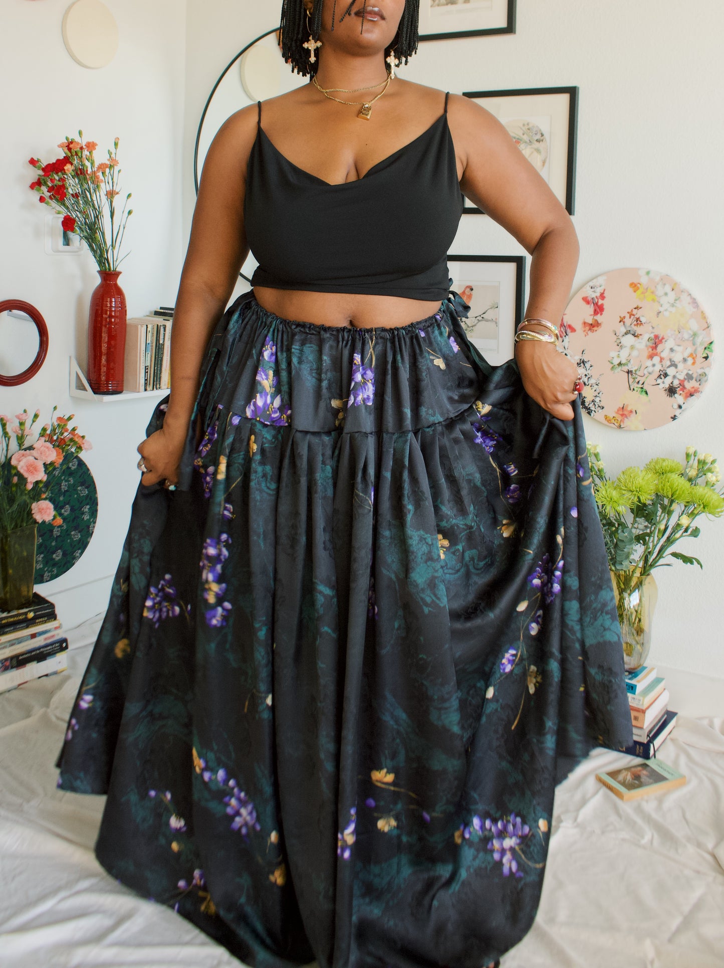 The Meadow Skirt - Wisteria