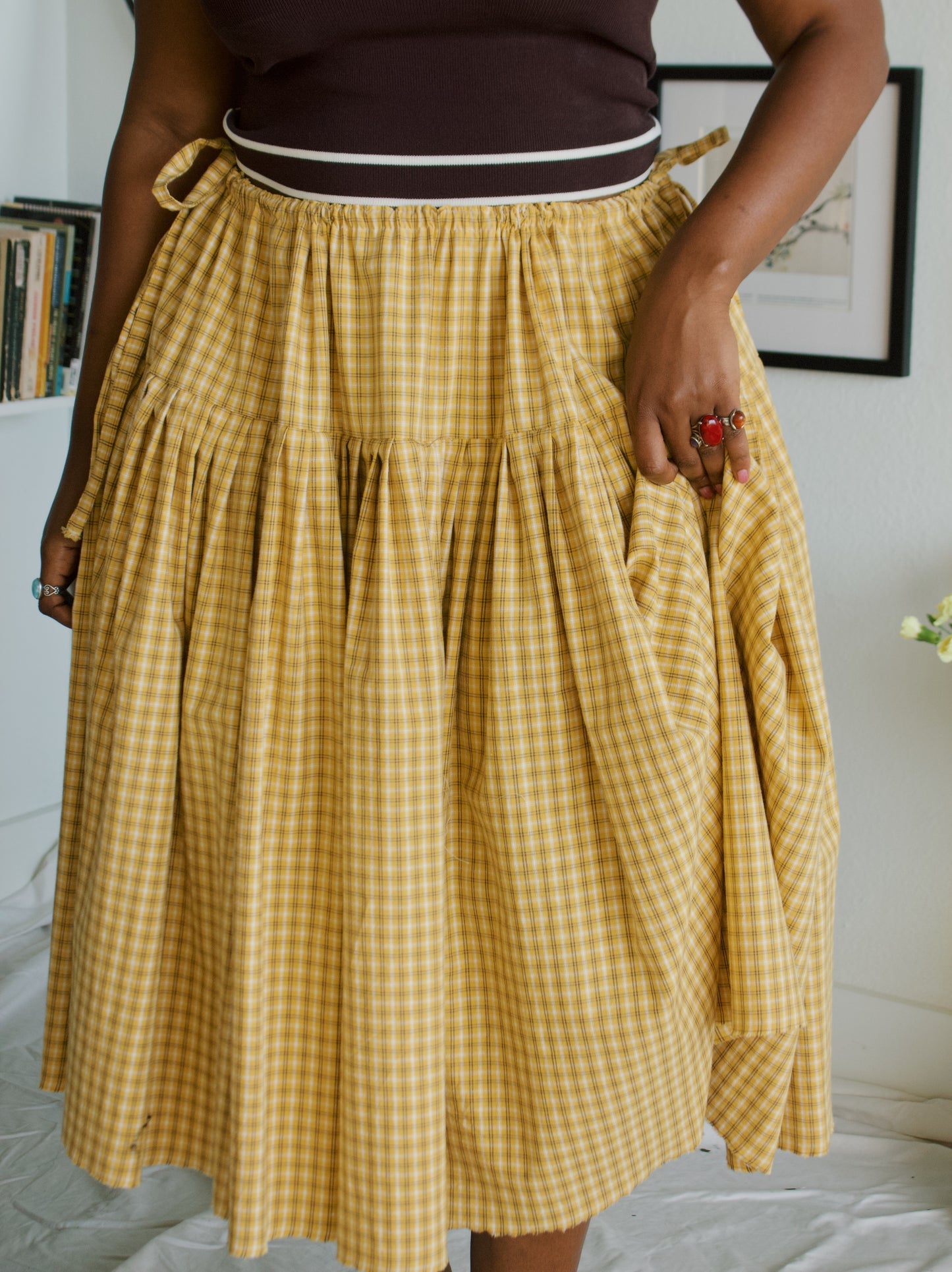 The Mea Skirt - Plaid - BEE