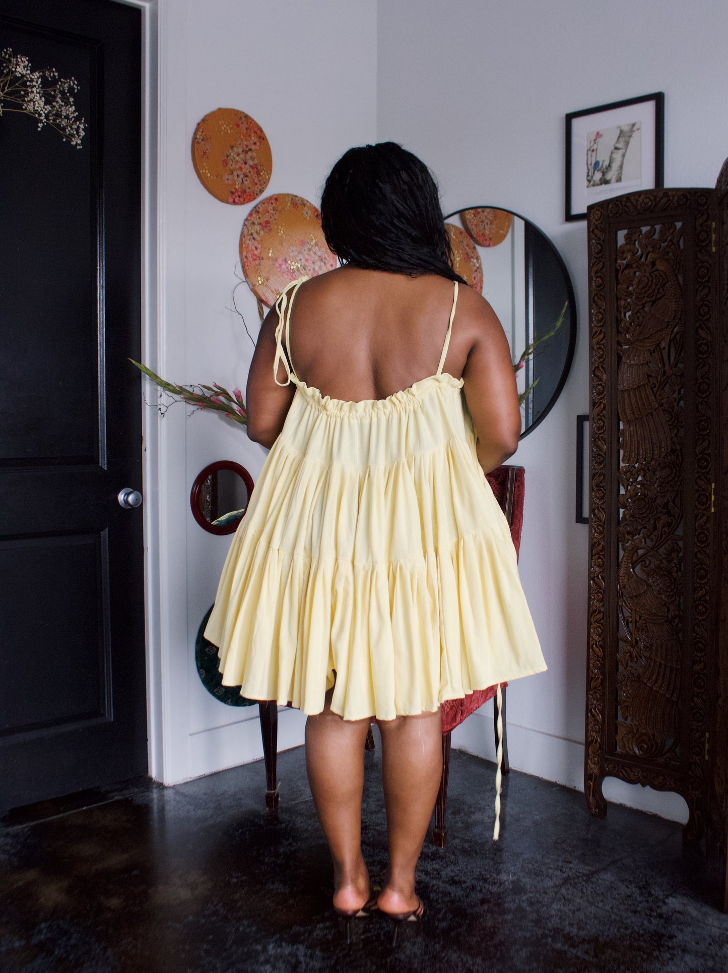 The Hibiscus Dress - in Cot/Lin