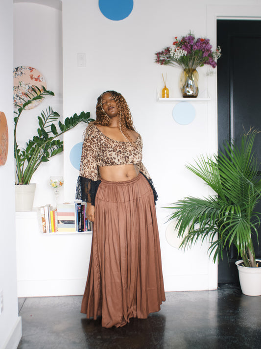 The Meadow Skirt | Choco