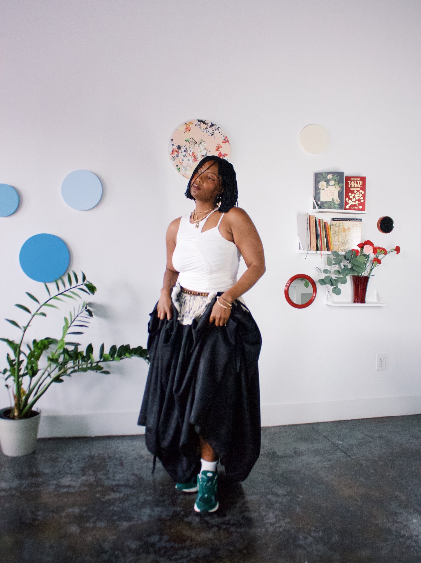 The JOANNA Skirt in Plum | Noir