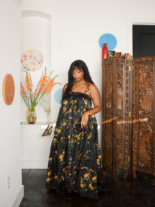 The Omi Dress - Persimmon