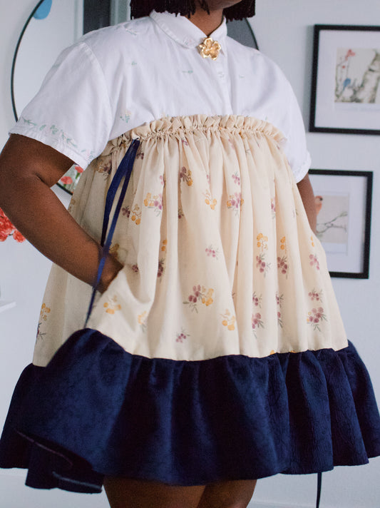 The Komi Dress - Fruits - Blueberry