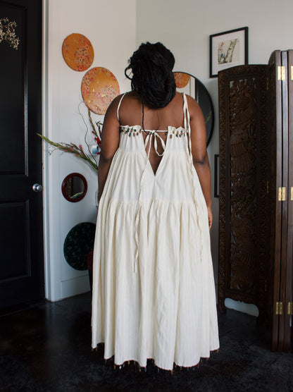 The Iris Dress | Beaded