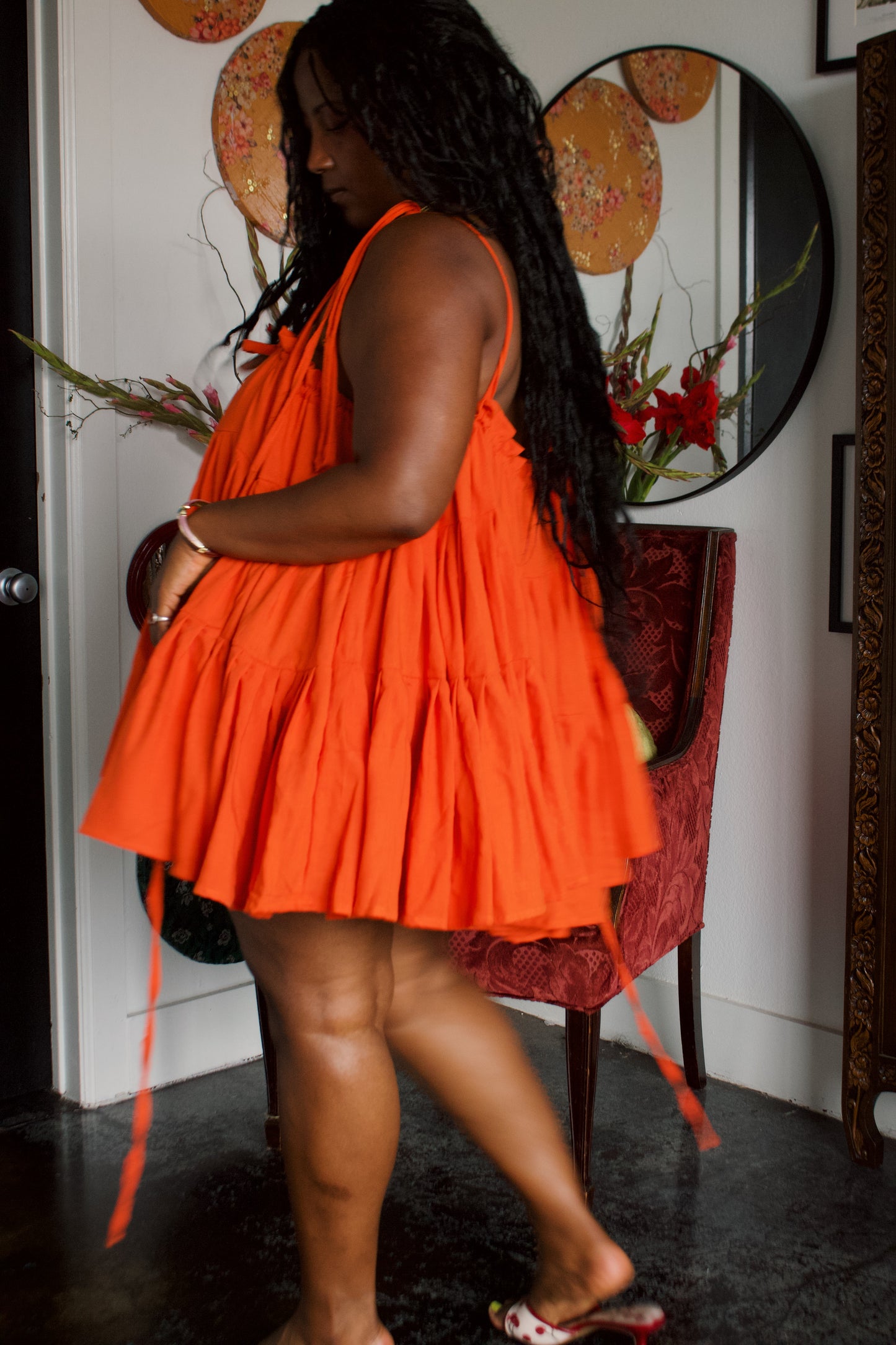 The Hibiscus Dress - in Cot/Lin