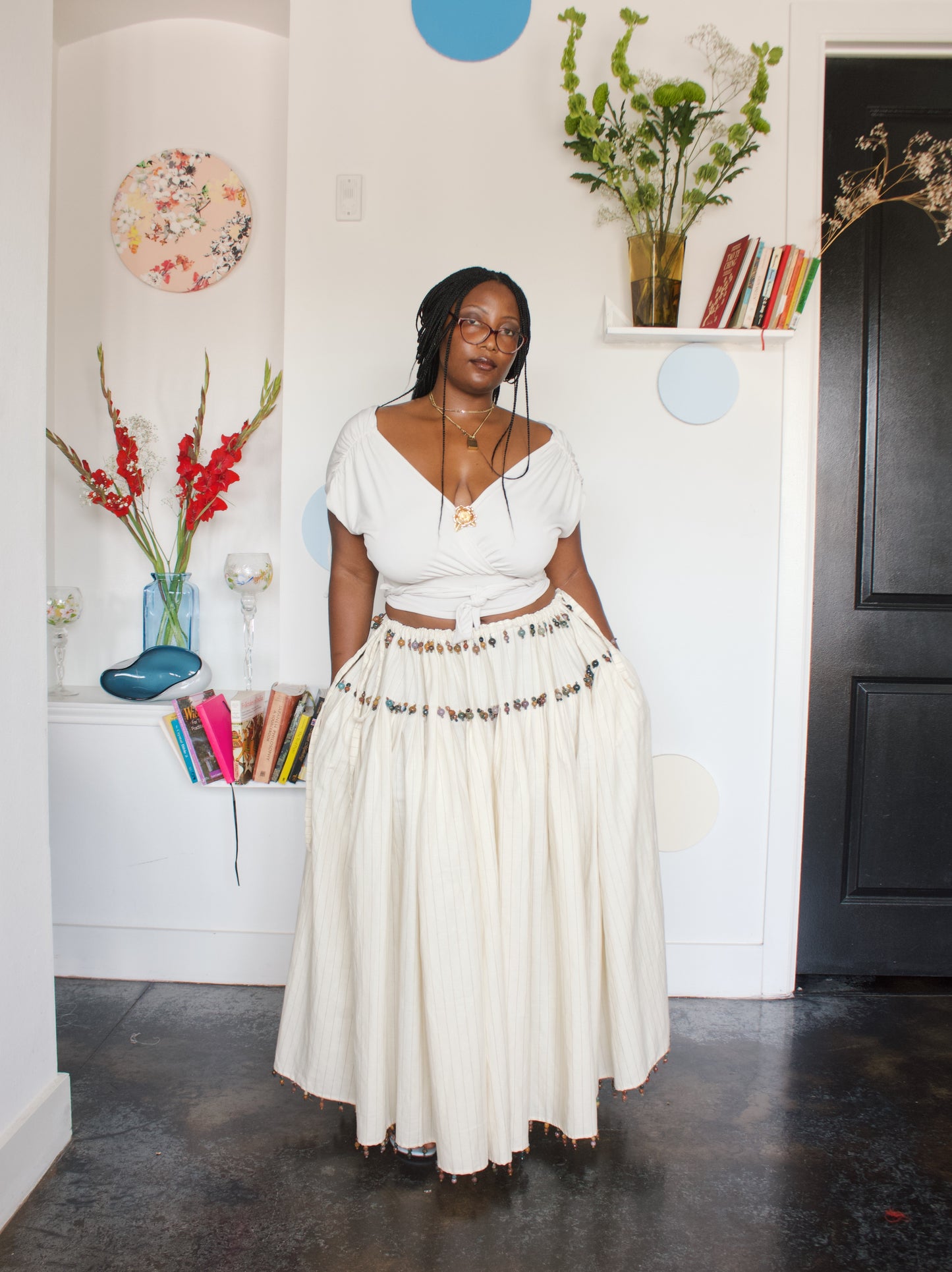 The Iris Beaded Skirt - Coming Soon