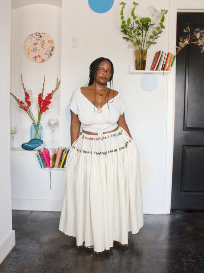 The Iris Beaded Skirt - Coming Soon