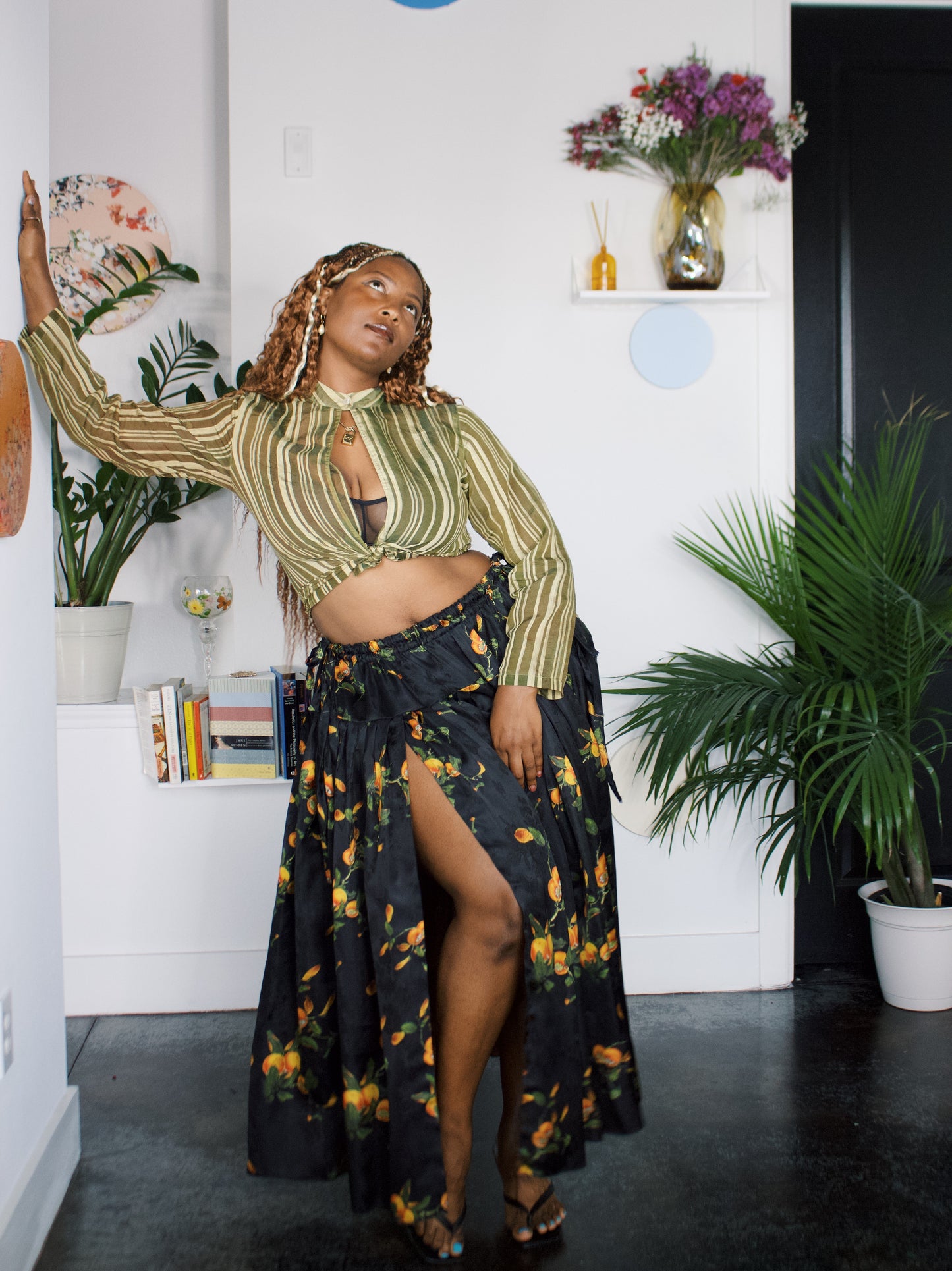 The Meadow Skirt | Persimmon