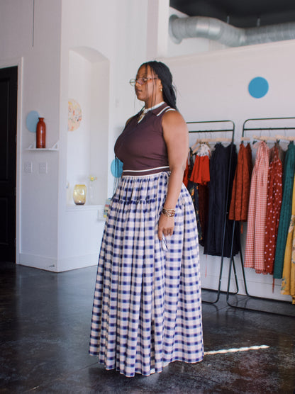 The Meadow Skirt - Plaid - Bonny