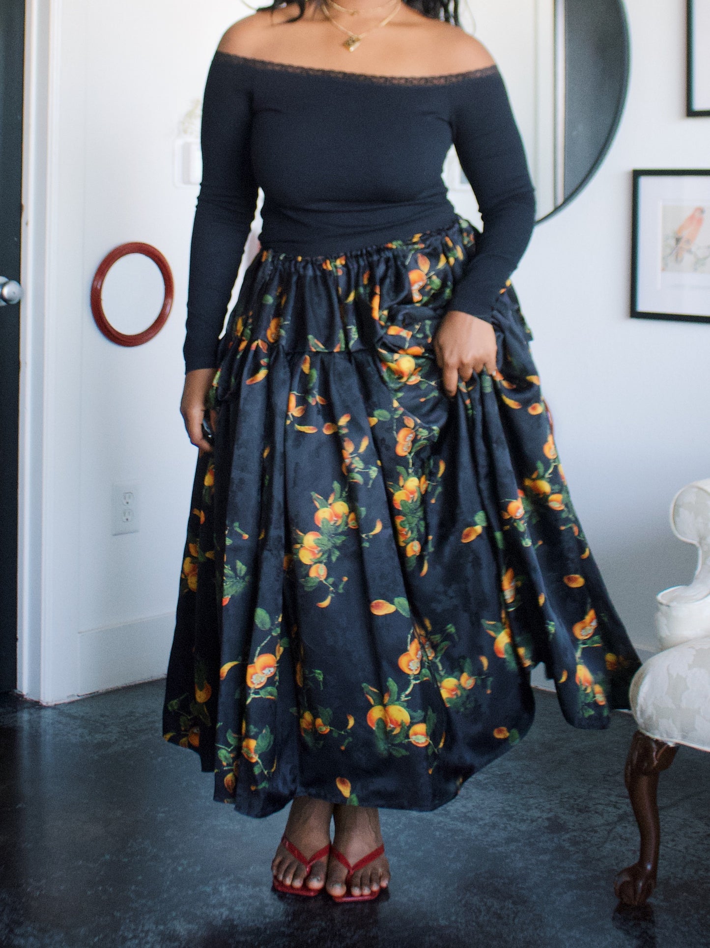 The Mea Skirt | Persimmon