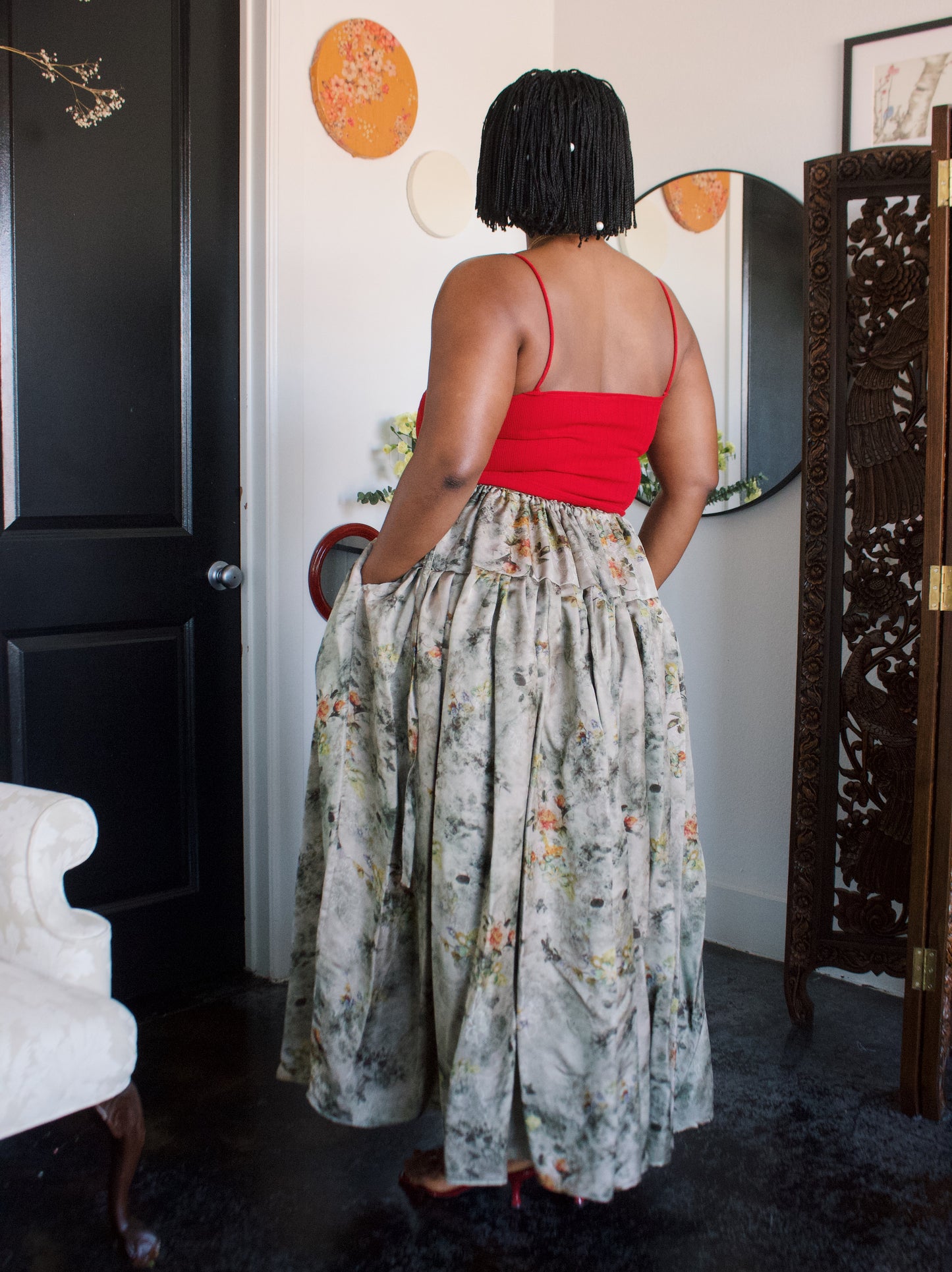 The Meadow Skirt | Stone