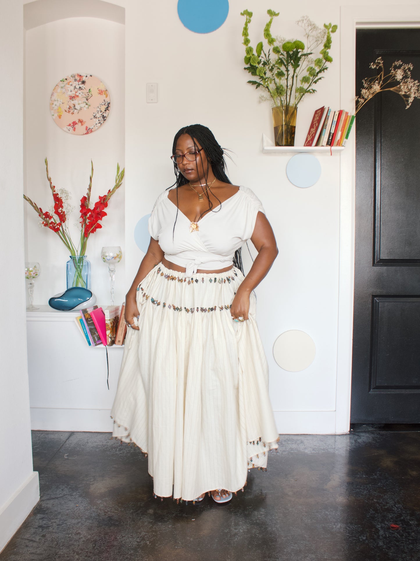 The Iris Beaded Skirt - Coming Soon