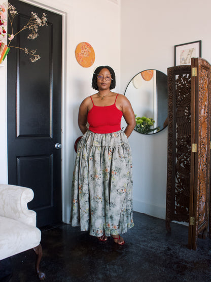 The Meadow Skirt | Stone