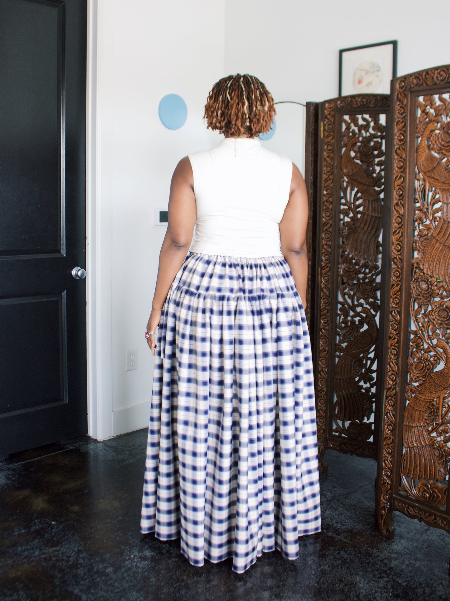 The Meadow Skirt - Plaid - Bonny