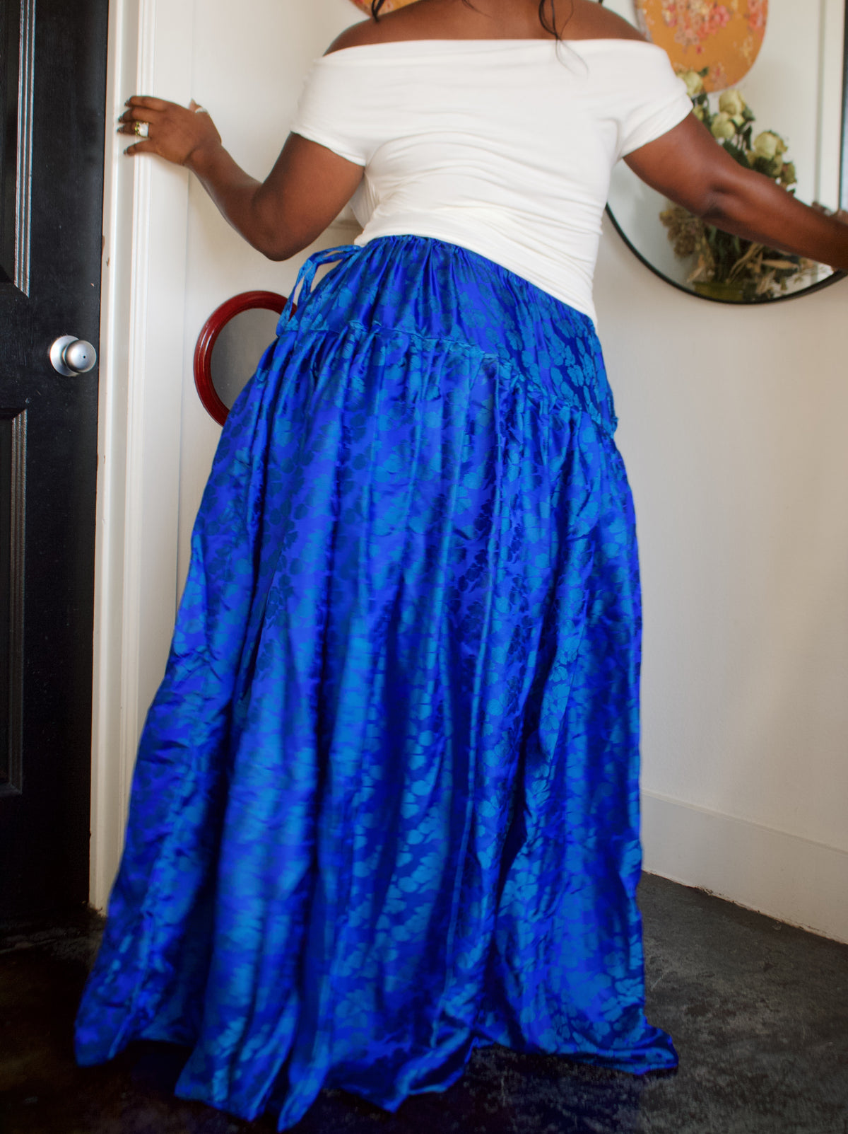 The Meadow Skirt in Silk