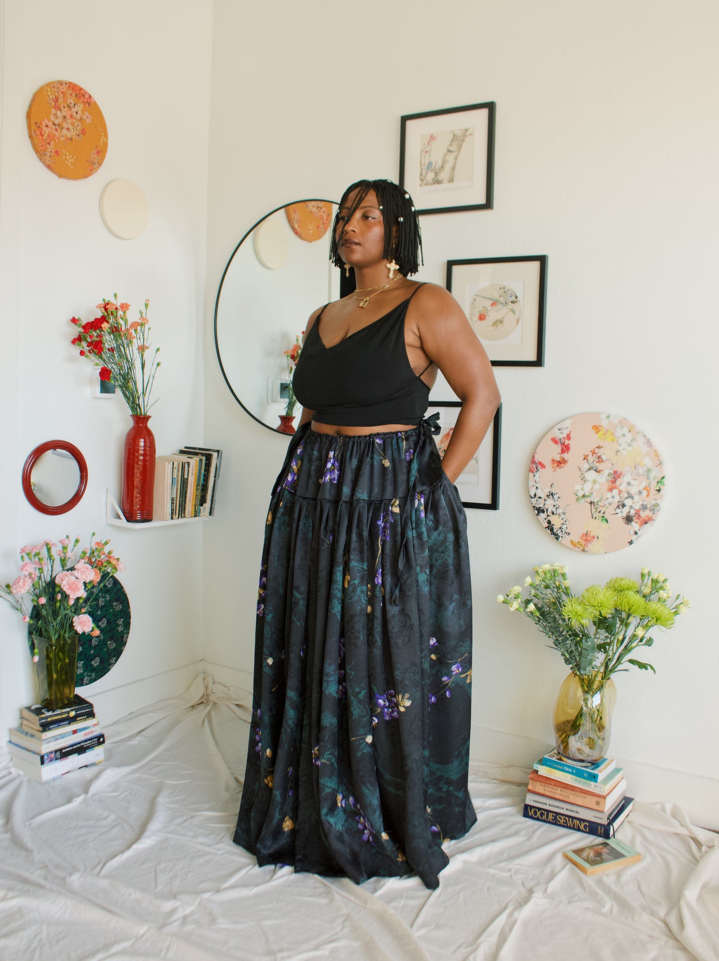 The Meadow Skirt - Wisteria