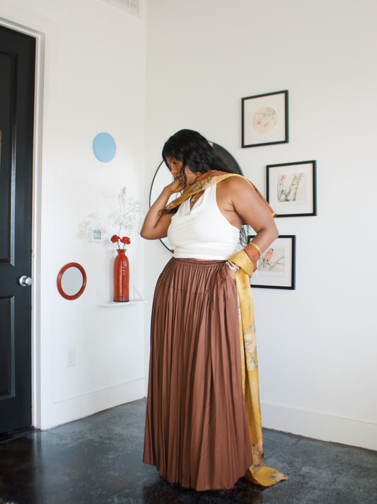 The Meadow Skirt | Choco