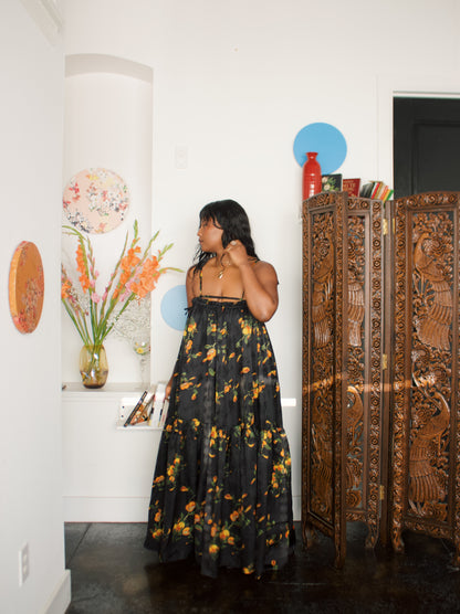 The Omi Dress - Persimmon