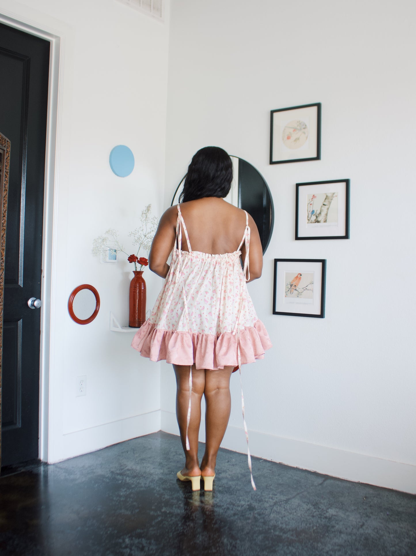 The Komi Dress - Fruits - Watermelon Raspberry