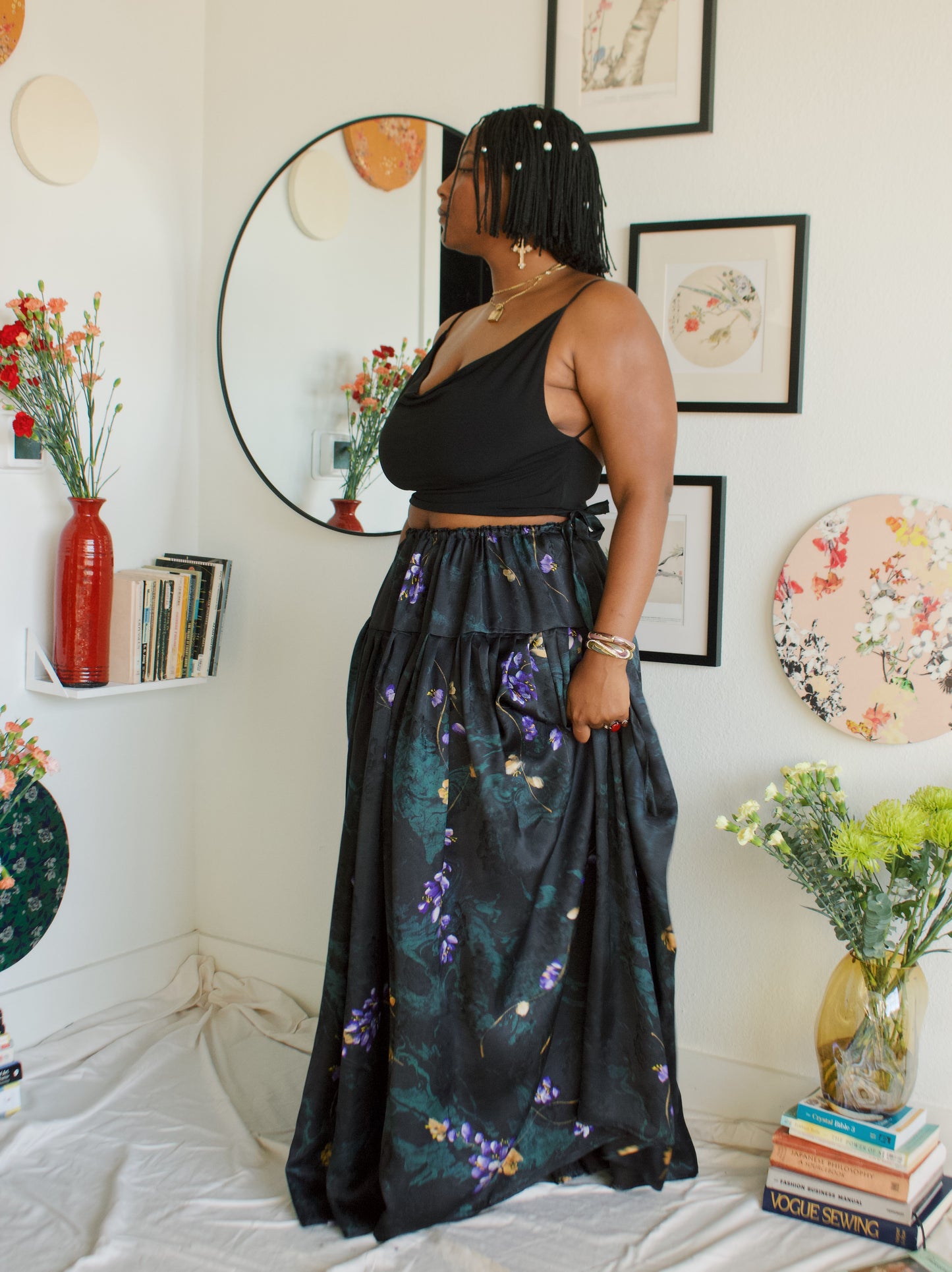 The Meadow Skirt - Wisteria