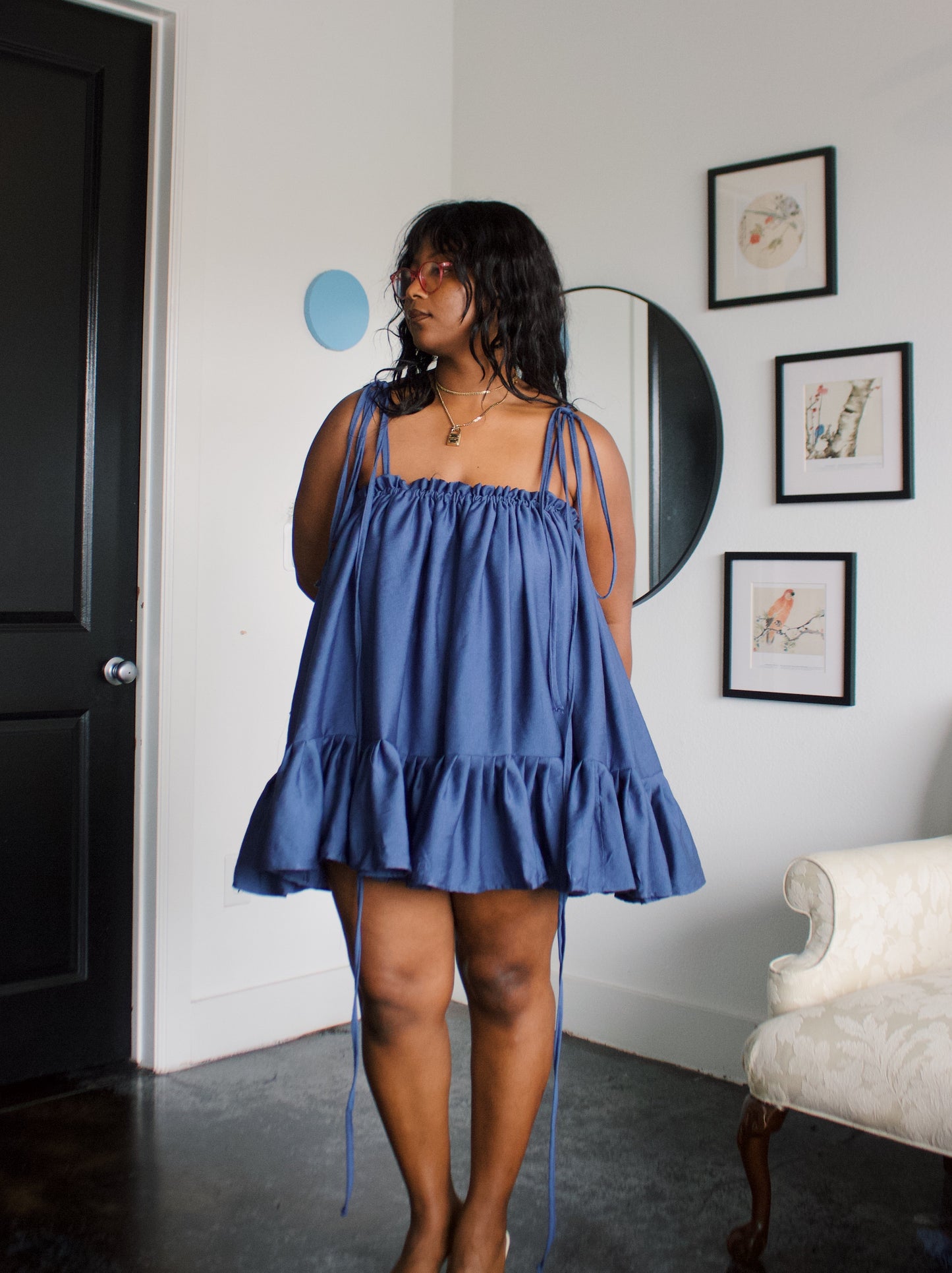 The Komi Dress in Linen