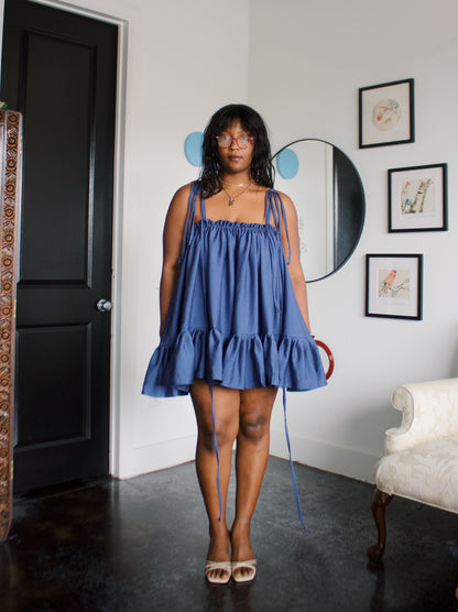 The Komi Dress in Linen