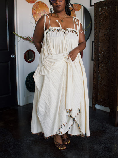 The Iris Dress | Beaded