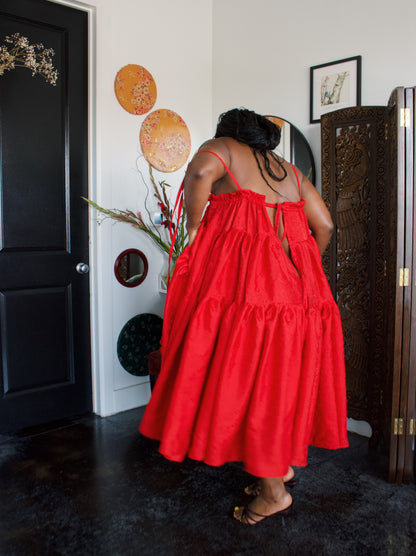 The Iris Dress in Silk
