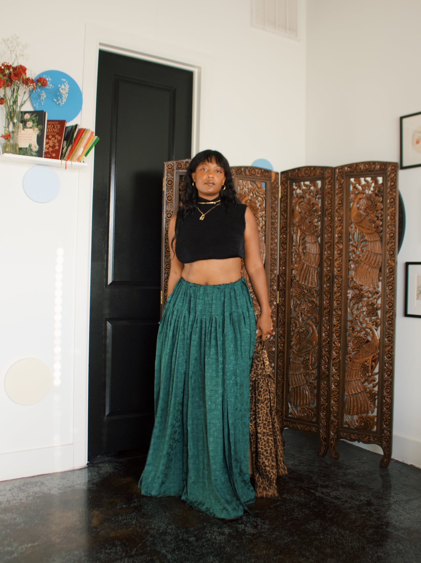 The Meadow Skirt | Rose Leaf