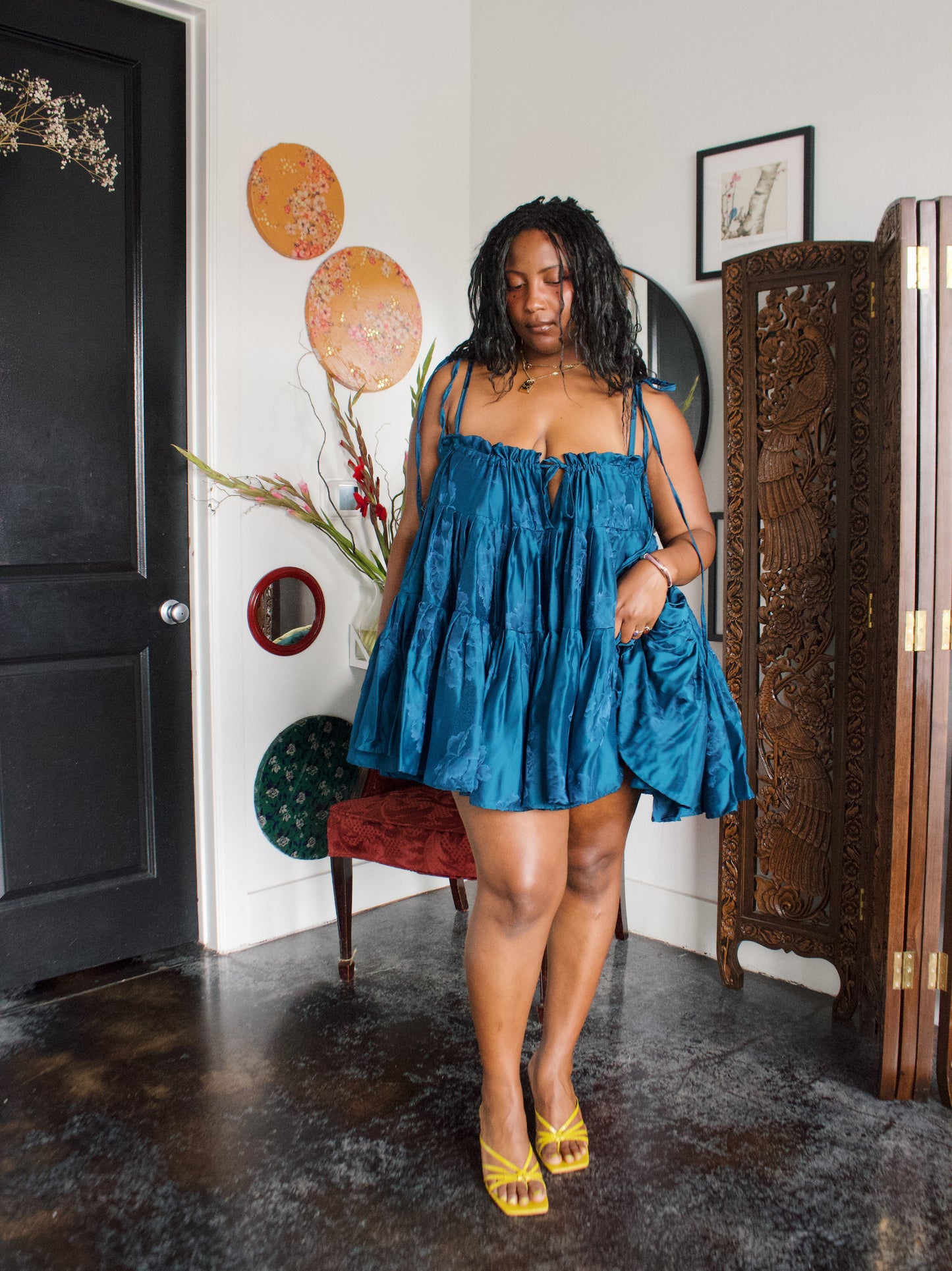 The Hibiscus Dress