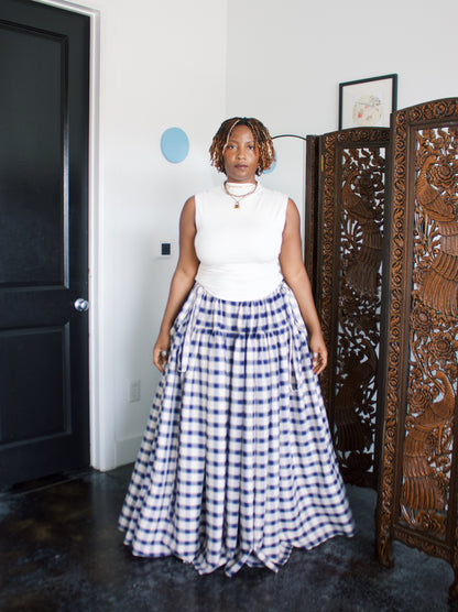 The Meadow Skirt - Plaid - Bonny