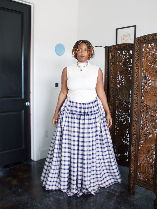 The Meadow Skirt - Plaid - Bonny