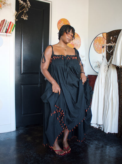The Iris Dress | Beaded