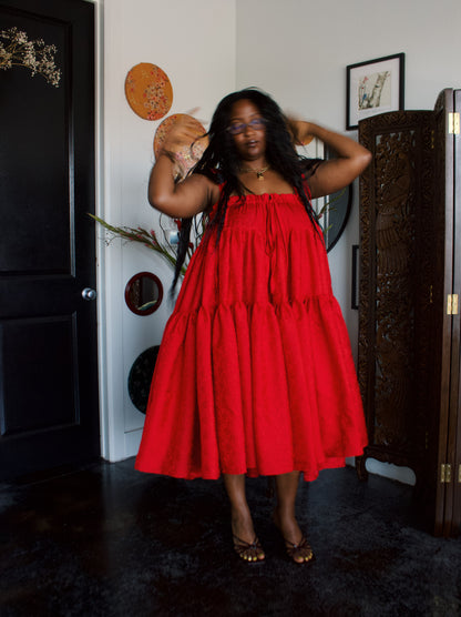 The Iris Dress in Silk