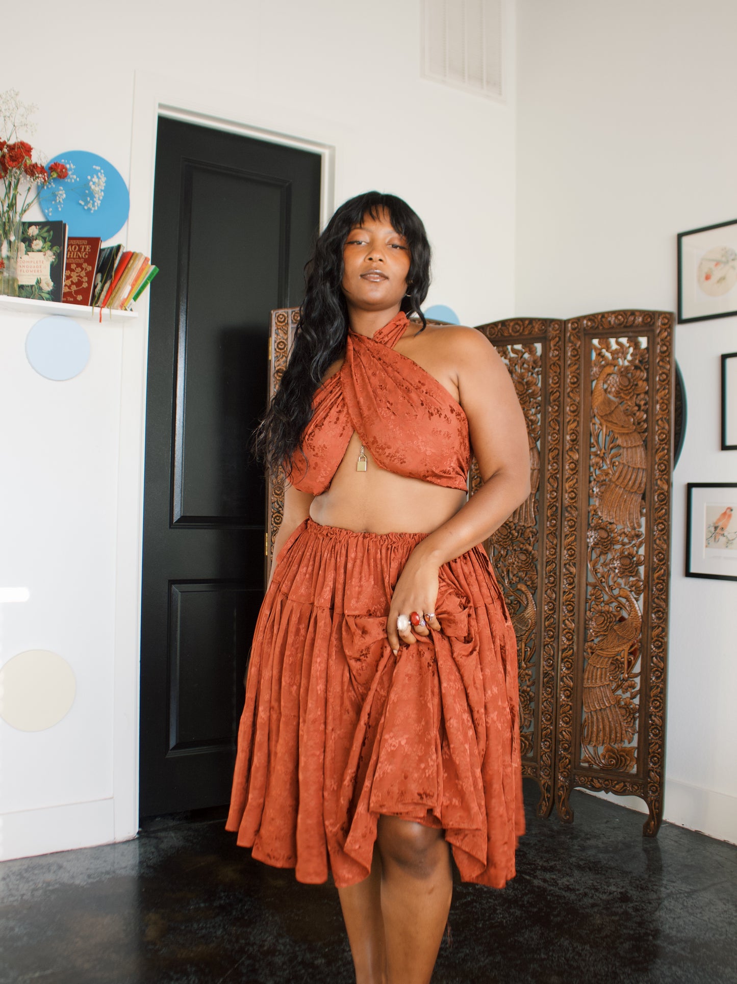The Meadow Skirt | Roses