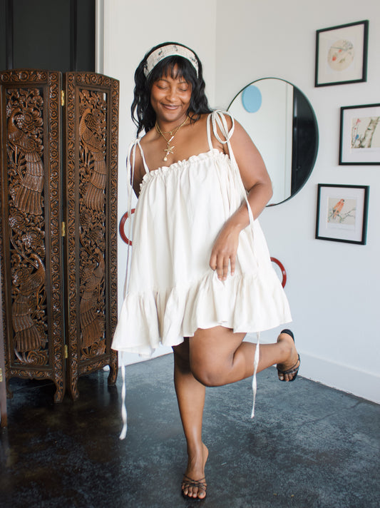 The Komi Dress in Linen