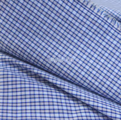 The Mea Skirt - Plaid - Sky