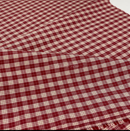 The Meadow Skirt - Plaid - Ruby