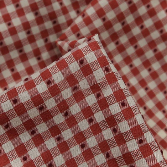 The Meadow Skirt - Plaid - Dotted Gingham